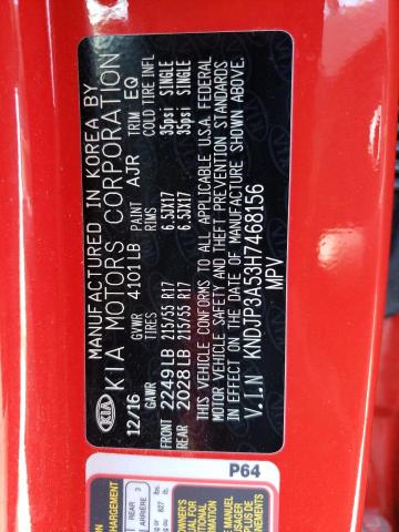 KNDJP3A53H7468156 KIA SOUL +