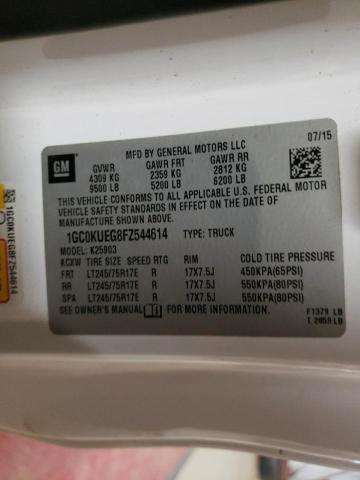 2015 CHEVROLET SILVRDO LT 1GC0KUEG8FZ544614