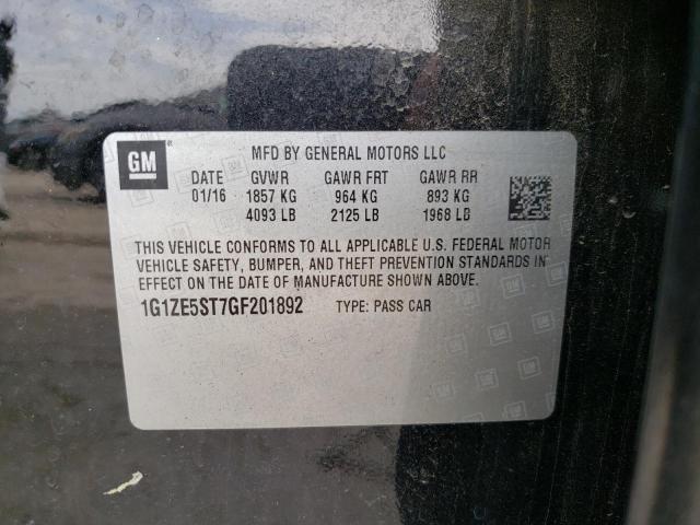 1G1ZE5ST7GF201892 Chevrolet MALIBU LT