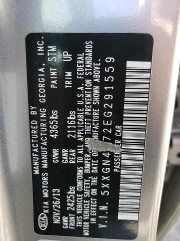 5XXGN4A72EG291559 KIA OPTIMA EX