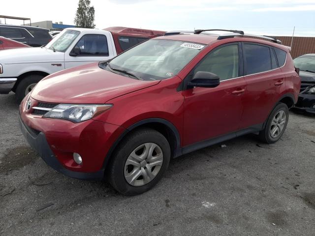 Salvage cars for sale at Las Vegas, NV auction: 2014 Toyota Rav4 LE