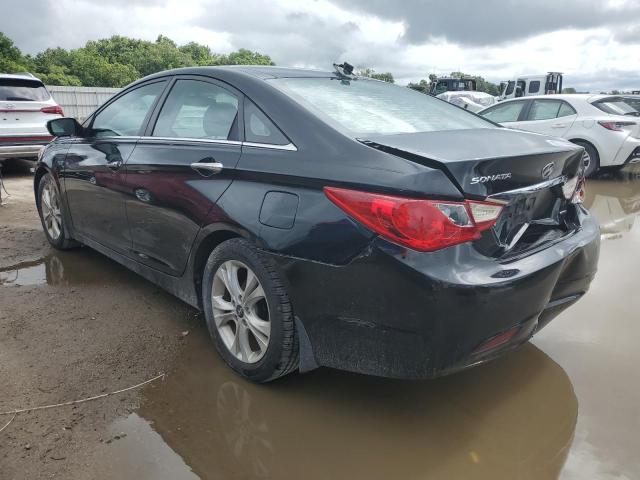 VIN: 5NPEC4AC4CH452375 Auction: COPART Lot: 48963123 Location: FL - TAMPA SOUTH 5NPEC4AC4CH452375 HYUNDAI SONATA 2012 BLACK Photo 2