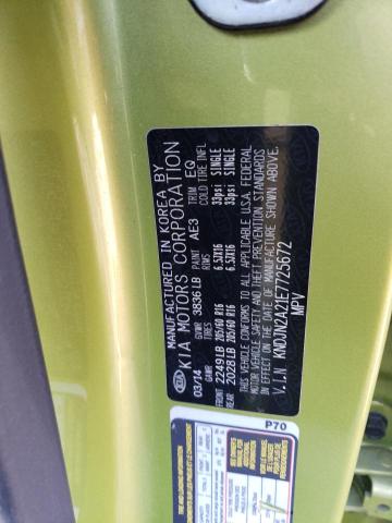 KNDJN2A21E7725672 KIA Soul