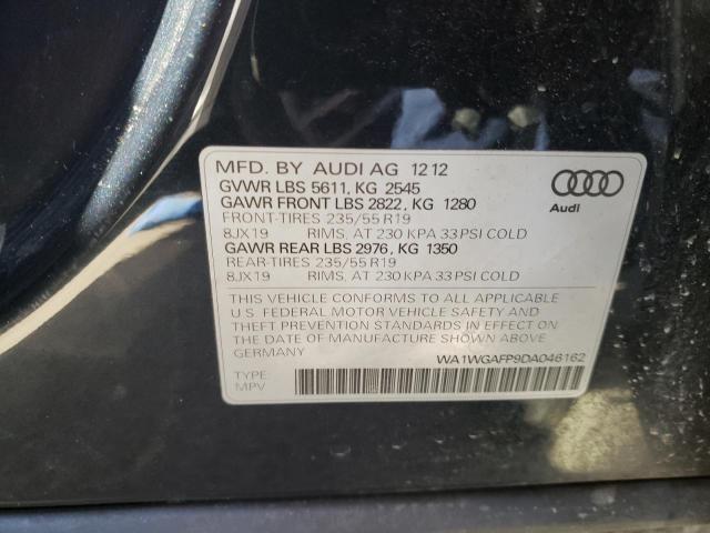 VIN WA1WGAFP9DA046162 2013 Audi Q5, Prestige no.12