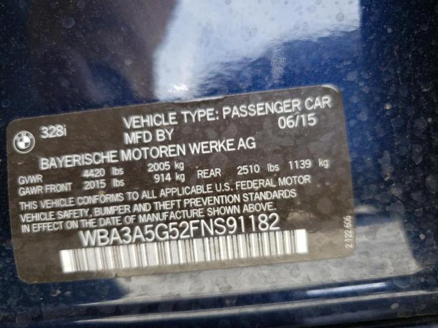 2015 BMW 328 I - WBA3A5G52FNS91182