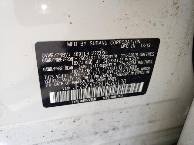 JF2SKARC6LH485130 Subaru Forester Sport