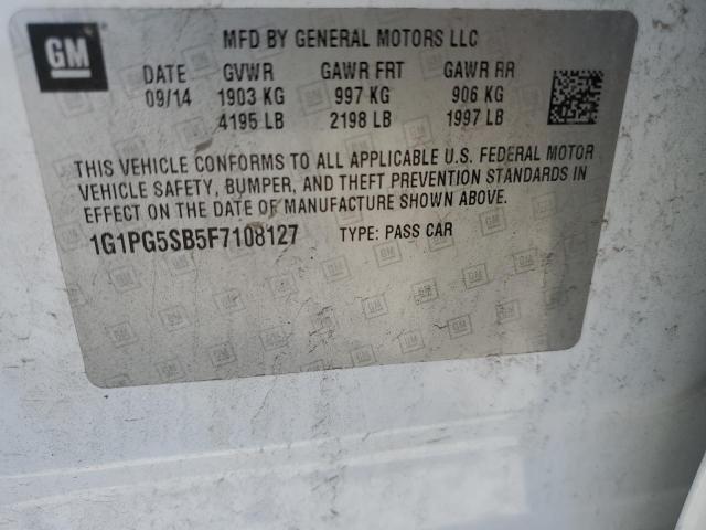 2015 CHEVROLET CRUZE LTZ - 1G1PG5SB5F7108127