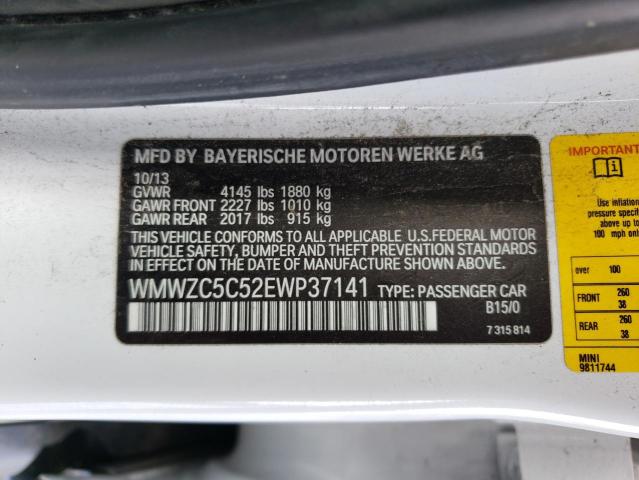 WMWZC5C52EWP37141 Mini Cooper S Countryman