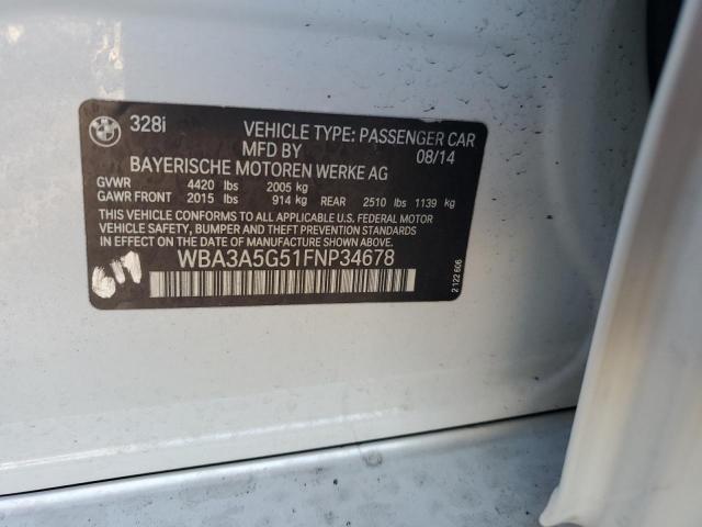 2015 BMW 328 I - WBA3A5G51FNP34678