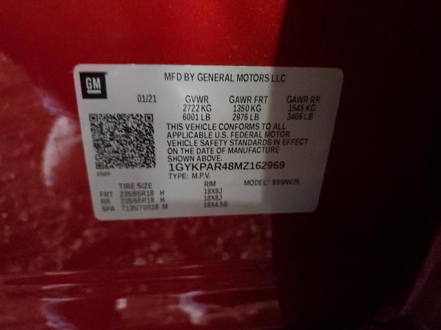 2021 CADILLAC XT6 LUXURY - 1GYKPAR48MZ162969