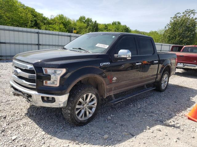 Ford E150 salvage cars for sale: 2015 Ford F150 Supercrew