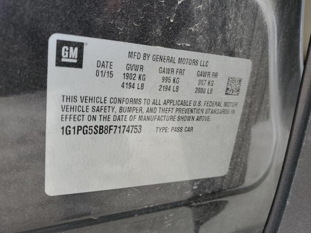 2015 CHEVROLET CRUZE LTZ - 1G1PG5SB8F7174753