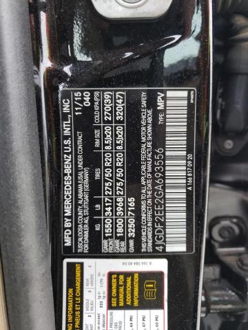 2016 MERCEDES-BENZ GL 350 BLU - 4JGDF2EE2GA693556