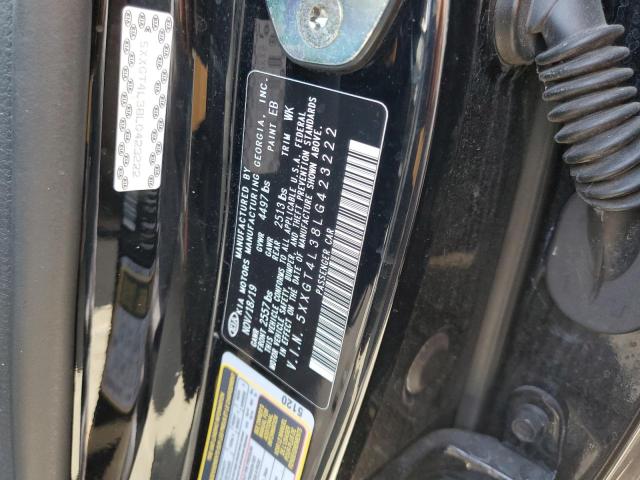 5XXGT4L38LG423222 KIA Optima Lx