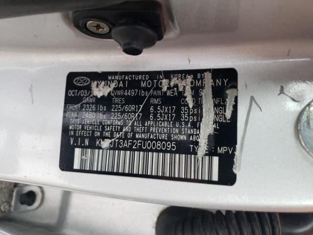 2015 HYUNDAI TUCSON GLS - KM8JT3AF2FU008095
