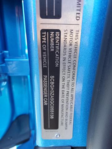 2016 BENTLEY CONTINENTA - SCBGH3ZA5GC055138