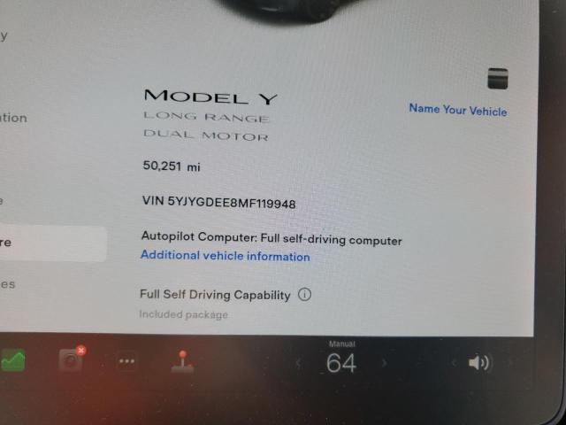 5YJYGDEE8MF119948 Tesla Model Y