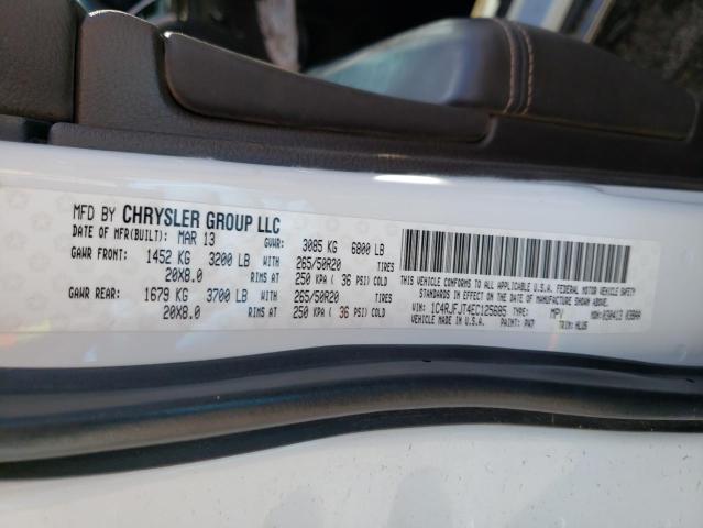 1C4RJFJT4EC125685 Jeep Grand Cherokee Summit