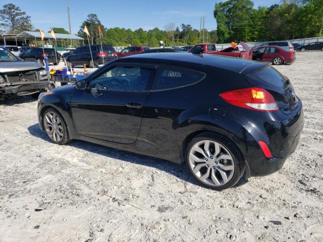 VIN: KMHTC6AD0CU072737 Auction: COPART Lot: 47901383 Location: GA - ATLANTA EAST KMHTC6AD0CU072737 HYUNDAI VELOSTER 2012 BLACK Photo 2