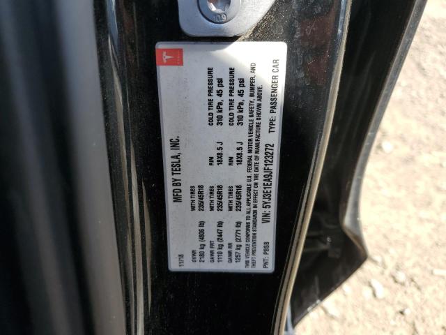 5YJ3E1EA9JF123272 Tesla MODEL 3