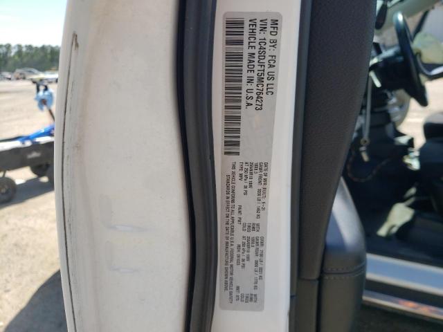 2021 DODGE DURANGO PU 1C4SDJFT5MC764273