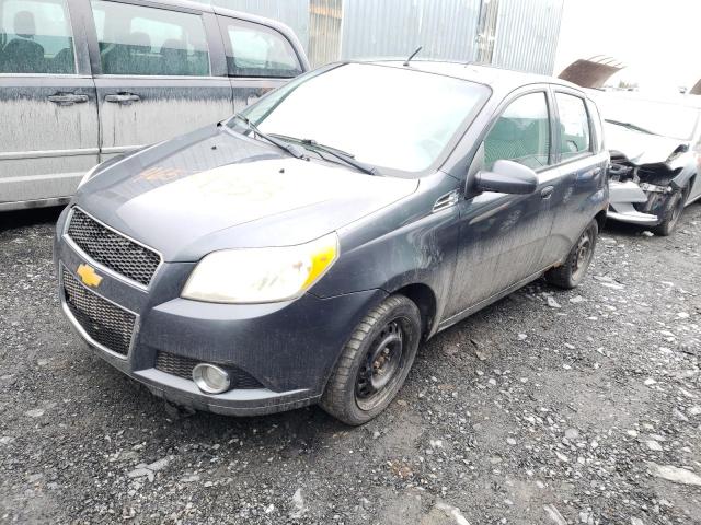 Salvage cars for sale from Copart Montreal Est, QC: 2011 Chevrolet Aveo LS