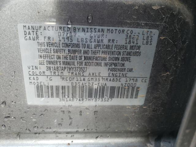 3N1AB7AP7HY373527 Nissan SENTRA S