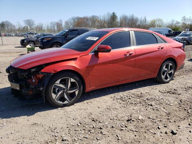 Salvage cars for sale from Copart Chalfont, PA: 2022 Hyundai Elantra Limited