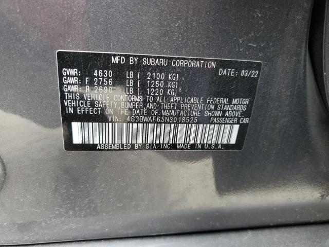 4S3BWAF65N3018525 Subaru Legacy Premium