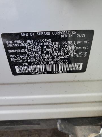 JF2SKAXC9MH589955 Subaru Forester Touring