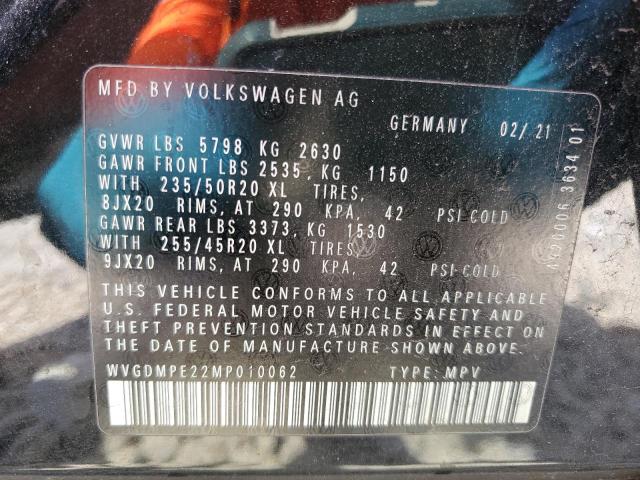 2021 VOLKSWAGEN ID.4 FIRST WVGDMPE22MP010062