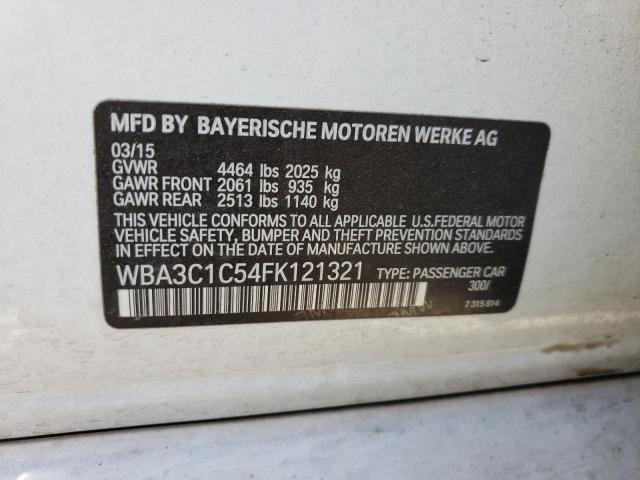 WBA3C1C54FK121321 BMW 328 I Sulev