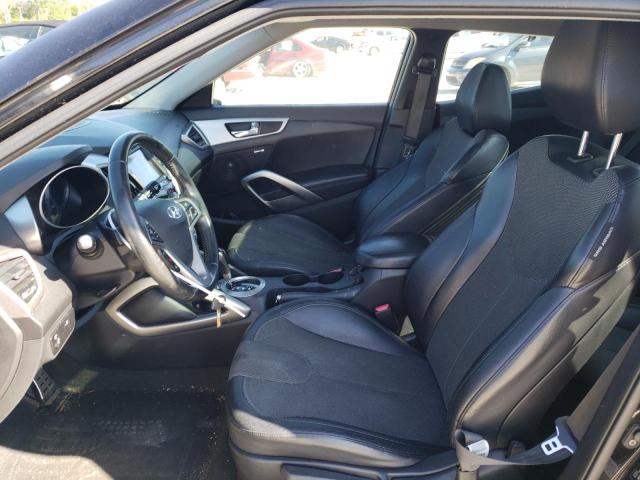 VIN: KMHTC6AD0CU072737 Auction: COPART Lot: 47901383 Location: GA - ATLANTA EAST KMHTC6AD0CU072737 HYUNDAI VELOSTER 2012 BLACK Photo 7