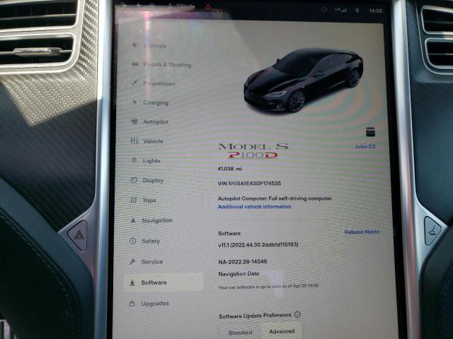 5YJSA1E43GF174535 Tesla MODEL S