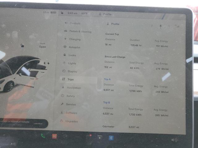 5YJ3E1EA9PF399167 Tesla MODEL 3