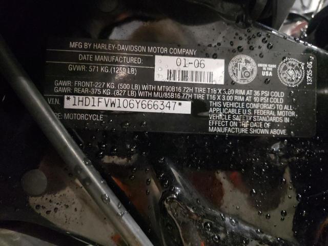 2006 HARLEY-DAVIDSON FLHTI - 1HD1FVW106Y666347