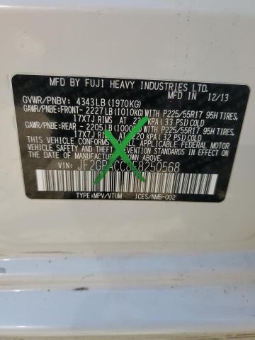 JF2GPACC8E8250568 Subaru Xv Crosstrek 2.0 Premium