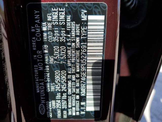 2023 HYUNDAI PALISADE C - KM8R74GE9PU527691