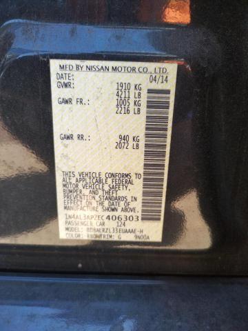 1N4AL3AP2EC406303 Nissan ALTIMA 2.5