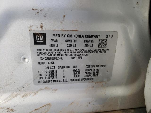 KL4CJGSB0LB035495 Buick Encore Essence