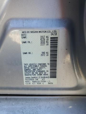 1N4AL3AP8JC234840 Nissan ALTIMA 2.5