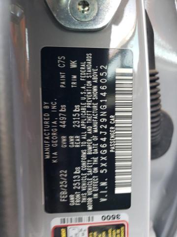 5XXG64J29NG146052 KIA K5 GT LINE