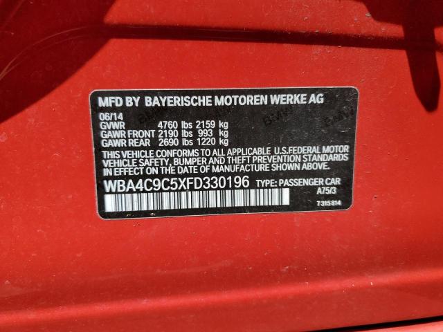 2015 BMW 428 XI GRA - WBA4C9C5XFD330196