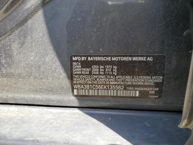 WBA3B1C56EK135562 BMW 320 I