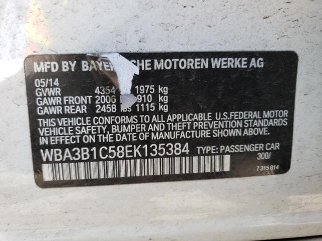 WBA3B1C58EK135384 BMW 320 I