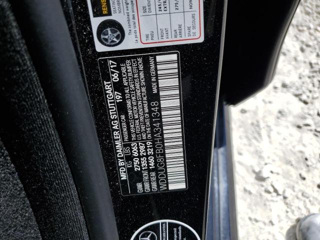 2017 MERCEDES-BENZ S 550 4MAT - WDDUG8FB0HA341348