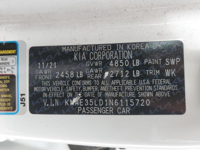 KNAE35LD1N6115720 KIA Stinger Gt Line