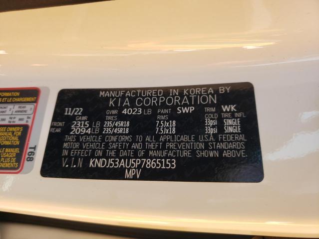 KNDJ53AU5P7865153 KIA Soul Gt Line