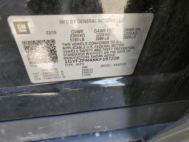 2019 CADILLAC XT4 SPORT - 1GYFZFR4XKF197228