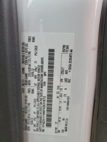  FORD TRANSIT 2015 Білий